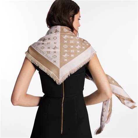 louis vuitton schals und tücher|Louis Vuitton duogram shawl.